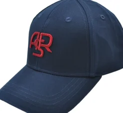 Clearance cap with embroidered ASR monogram, Adult, Blue Caps|Caps