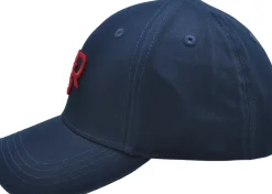 Clearance cap with embroidered ASR monogram, Adult, Blue Caps|Caps