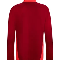 Outlet Coach Half Zip Training Jersey, Red, Men Sweatshirts