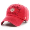 Discount Dusted Cap, Adult, Red Caps