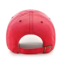 Discount Dusted Cap, Adult, Red Caps