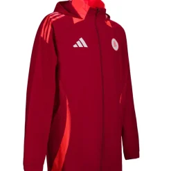 Hot Men Hooded Coach's Jacket, Red, Men Jackets