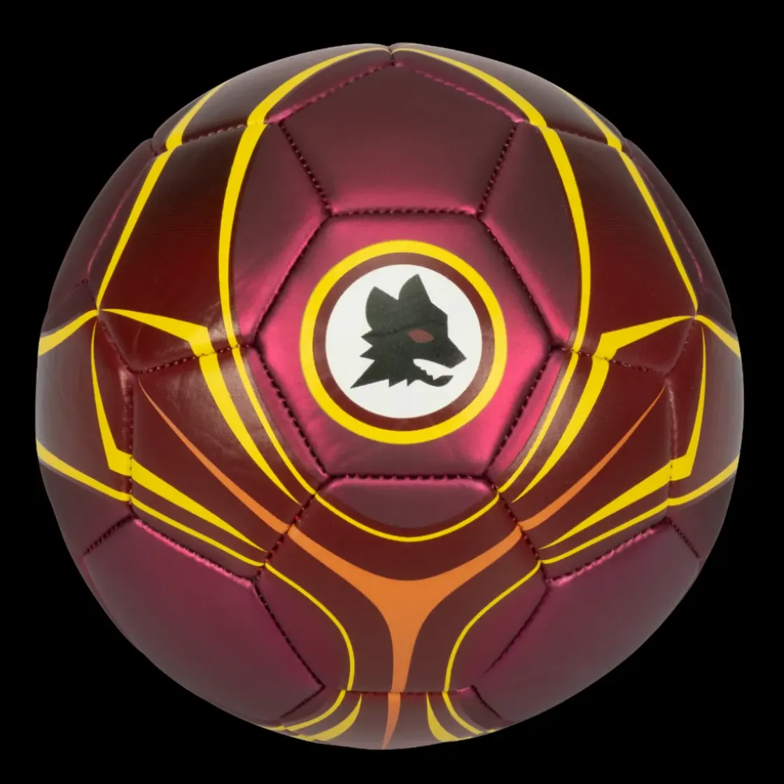 Discount soccer ball metallic finish and Wolf Logo, Size 1 Footballs