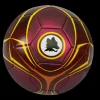 Cheap soccer ball metallic finish and Lupo Logo, Size 5 Footballs
