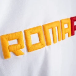Discount T-shirt embroidered logo ROMAMOR, Adult, White T-shirts & Polo