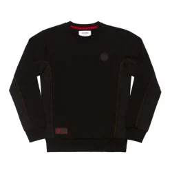 Best Sale ASR logo crew-neck sweatshirt, Kids, Black Kids Sweatshirts