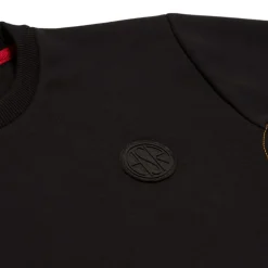 Best Sale ASR logo crew-neck sweatshirt, Kids, Black Kids Sweatshirts