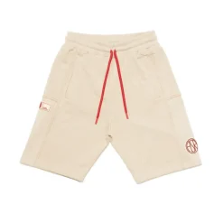 Best ASR logo shorts, Men, White Cream Tracksuits & Pants
