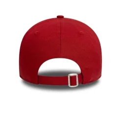 Sale 9Forty Logo Crest Cap, Adult, Red Caps|Caps
