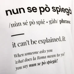 Store Rome is More - T-Shirt ‘Nun se pò spiegà" T-shirts & Polo