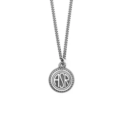 Cheap Snake Chain Necklace X Nove25 ASR Pendant, Unisex, Sterling Silver Jewellery